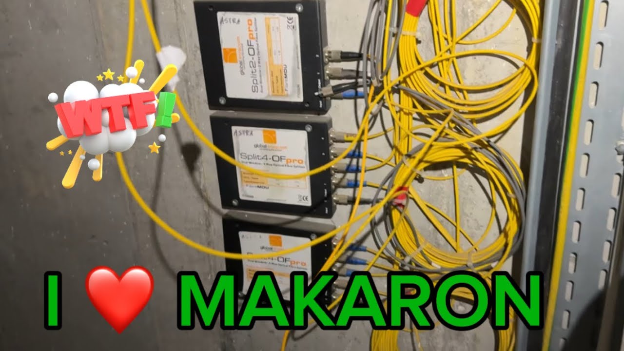 100📡 naprawa instalacji SAT-TV, budynek wielorodzinny, brak sygnału HOT BIRD, uszkodzony światłowód