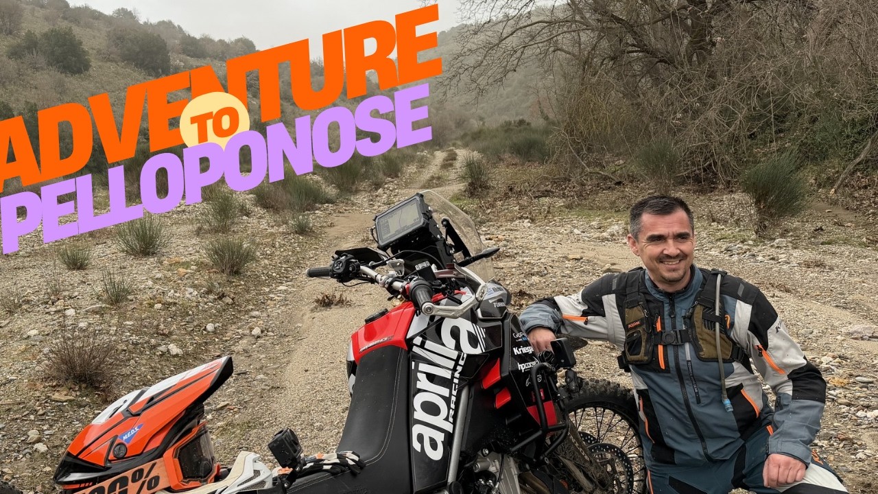HARD  ADVENTURE PELLOPONISOS .DIFFICULT TERRAIN WITH STONES AND MUD