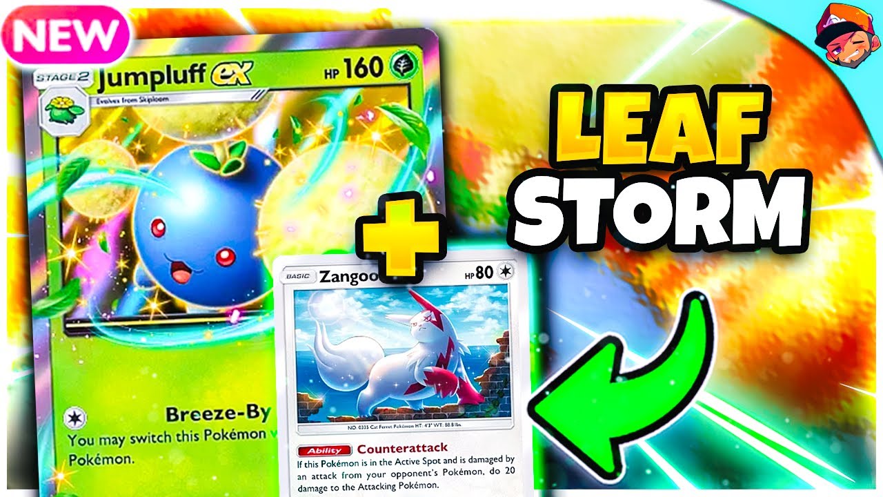 Джамплафф EX мгновенно контролирует доску! — Игровой процесс Pokemon Pocket