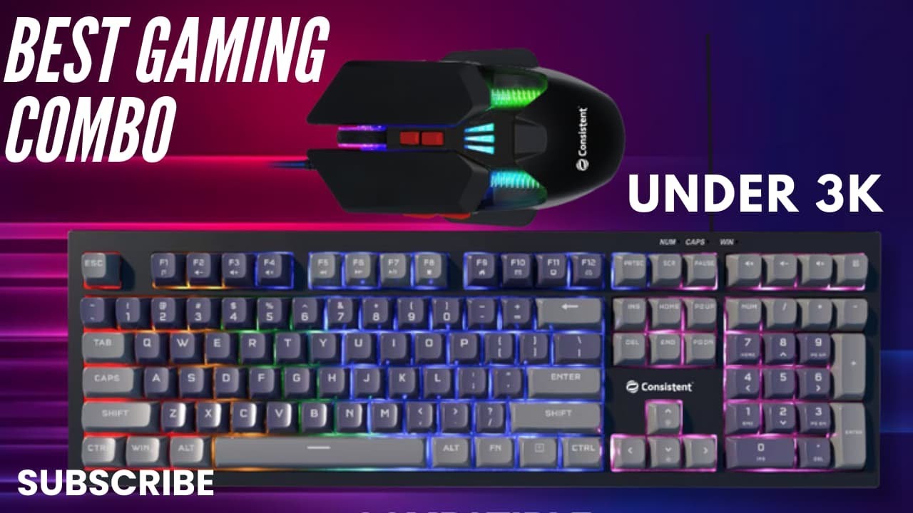 Consistent Avenger Gaming Wired RGB Keyboard + mouse Combo Review