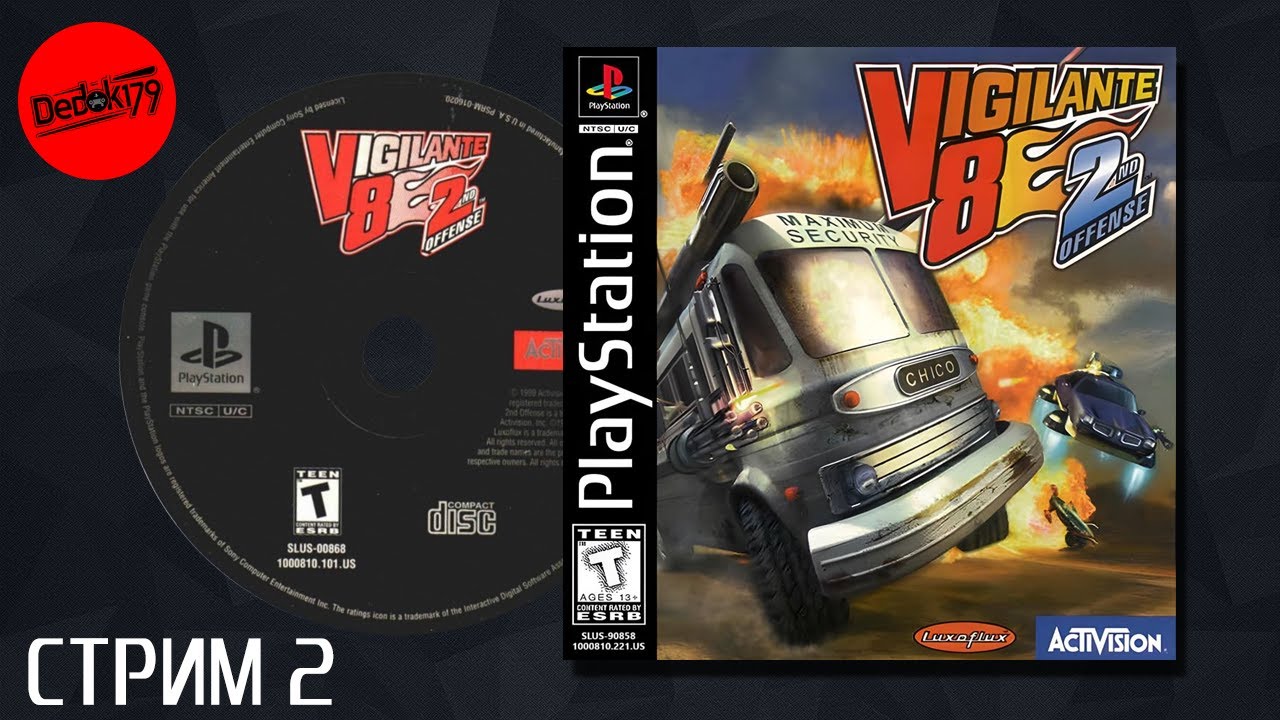 Игры с PS1 HW (Vigilante 8: SO #2) #playstation1 #retrogaming #retrogames #ps1 #vigilante8