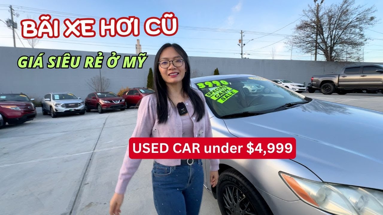 Bất Ngờ với Bãi Xe Cũ giá RẺ ở Atlanta GA | Giá xe cũ ở Mỹ