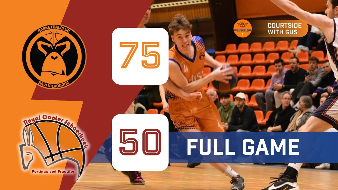 U21 Bavi Vlvoorde vs Royal Canter Schaerbeek: 75-50 (Friendly Game)