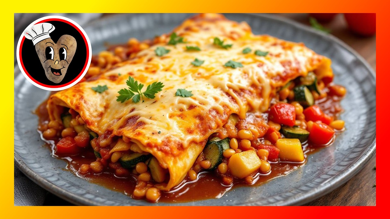 Enchilada Verdura 🌮 | Mexikanisches Gemüse-Enchilada Rezept – Einfach gesund & Lecker!
