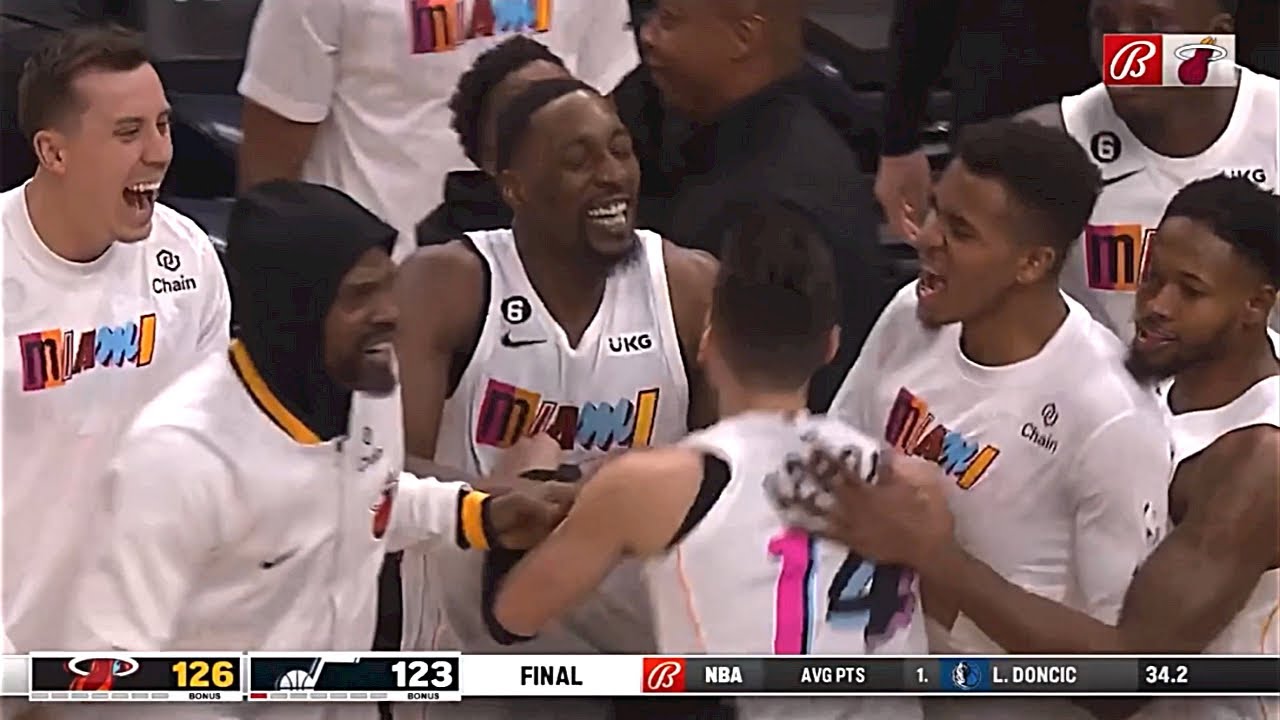 The Miami HEAT Closing Out the Game vs. the Jazz