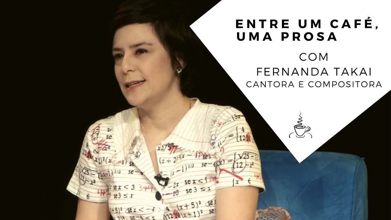 Entre um Café, uma Prosa com Fernanda Takai