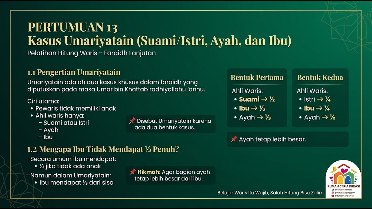 Banyak yang Salah Hitung! Ini Cara Benar Menghitung Umariyatain