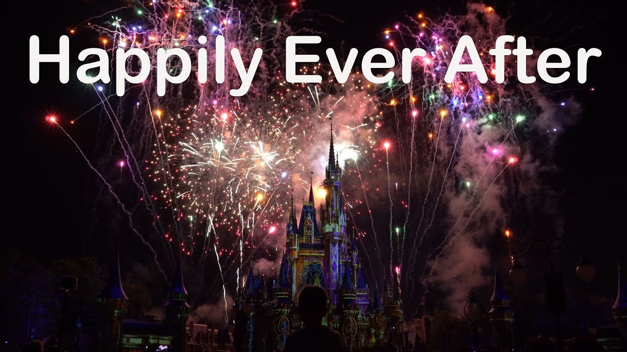 Happily Ever After at the Magic Kingdom - First Show on May 12, 2017 (4K)