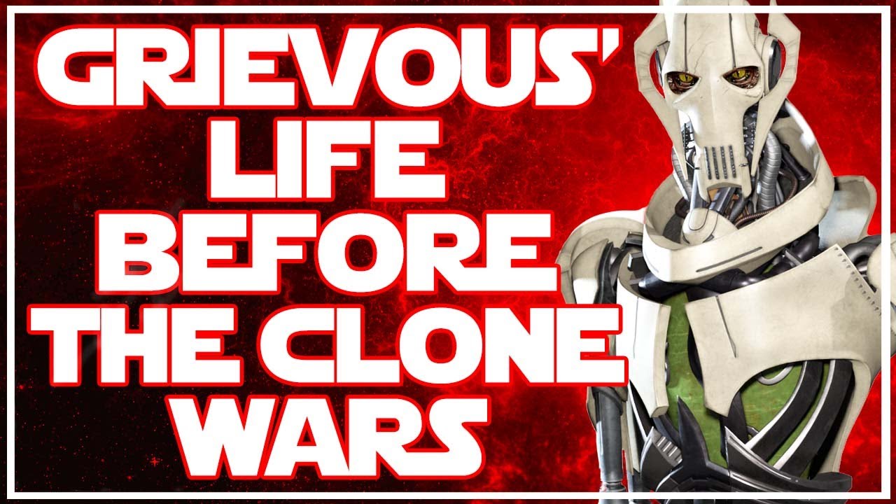 GENERAL GRIEVOUS' Life Before The Clone Wars Pt. 1 | Star Wars Canon Explained #Shorts