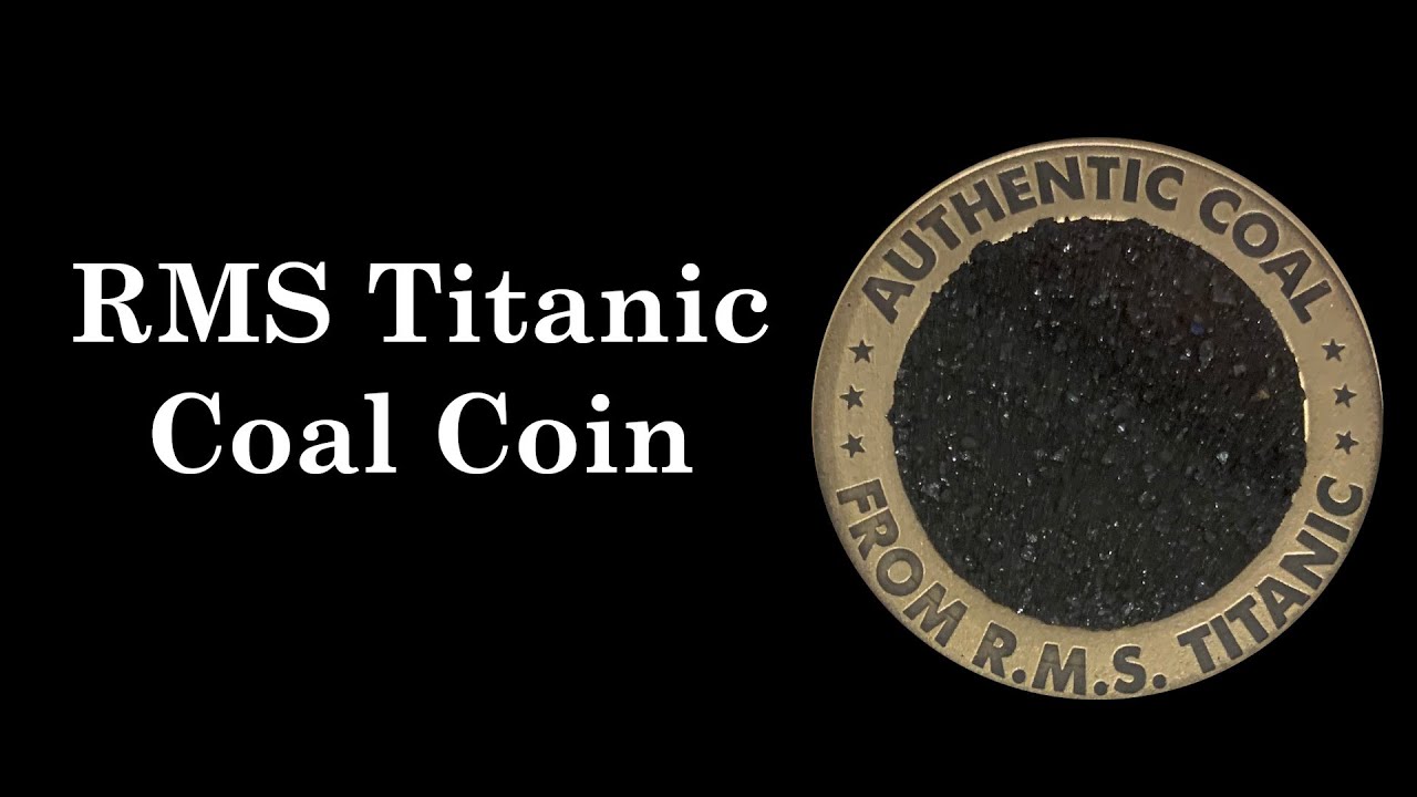 RMS Titanic Coal Coin