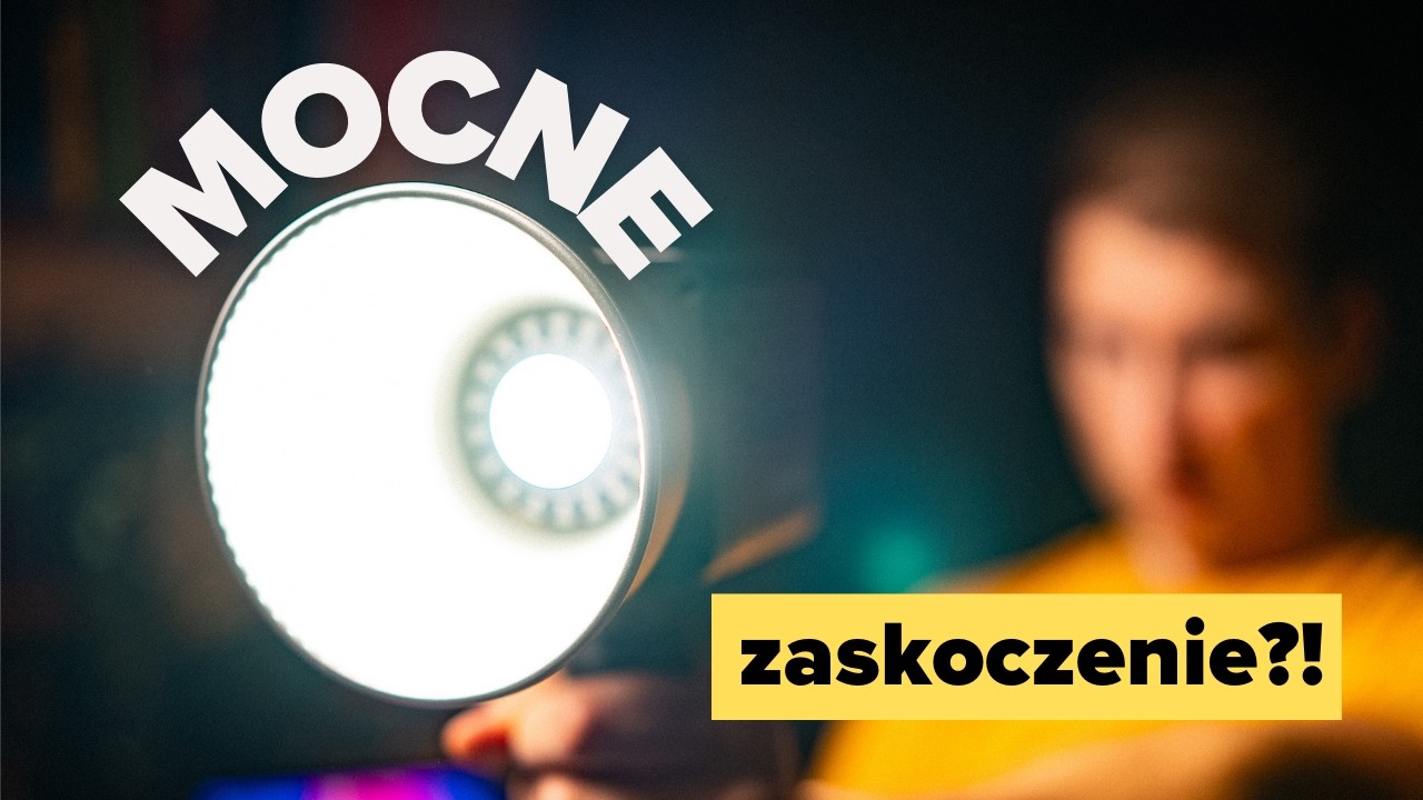 Nagrywasz wideo? Ta lampa 40W Cię zaskoczy || Test Ulanzi L023 Pro💡