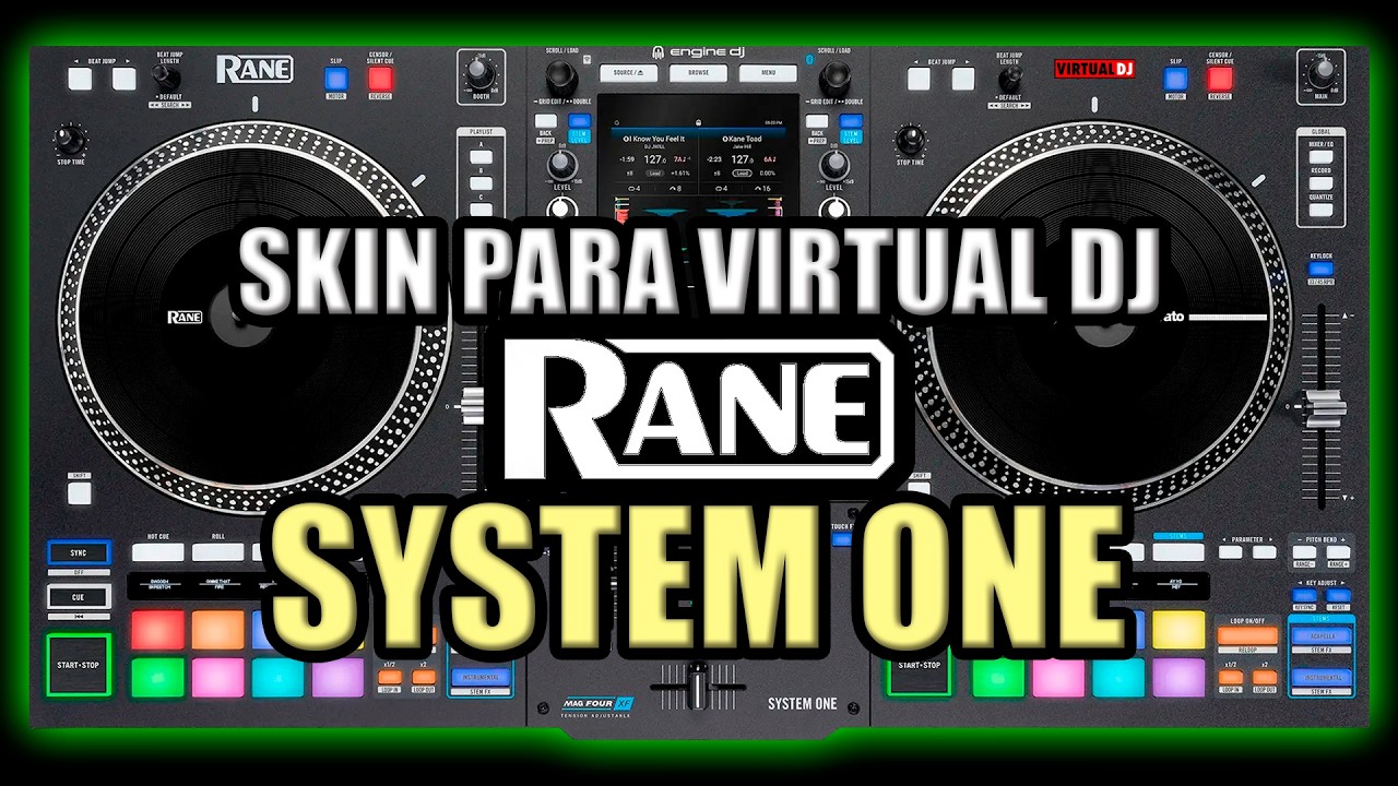 Skin da RANE System One para Virtual Dj