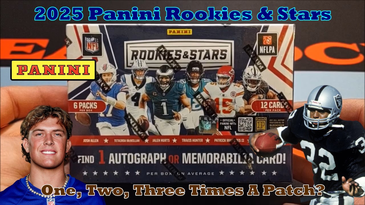 Один, два, три раза нашивка? С карточками новичков и звезд Panini 2025 года.