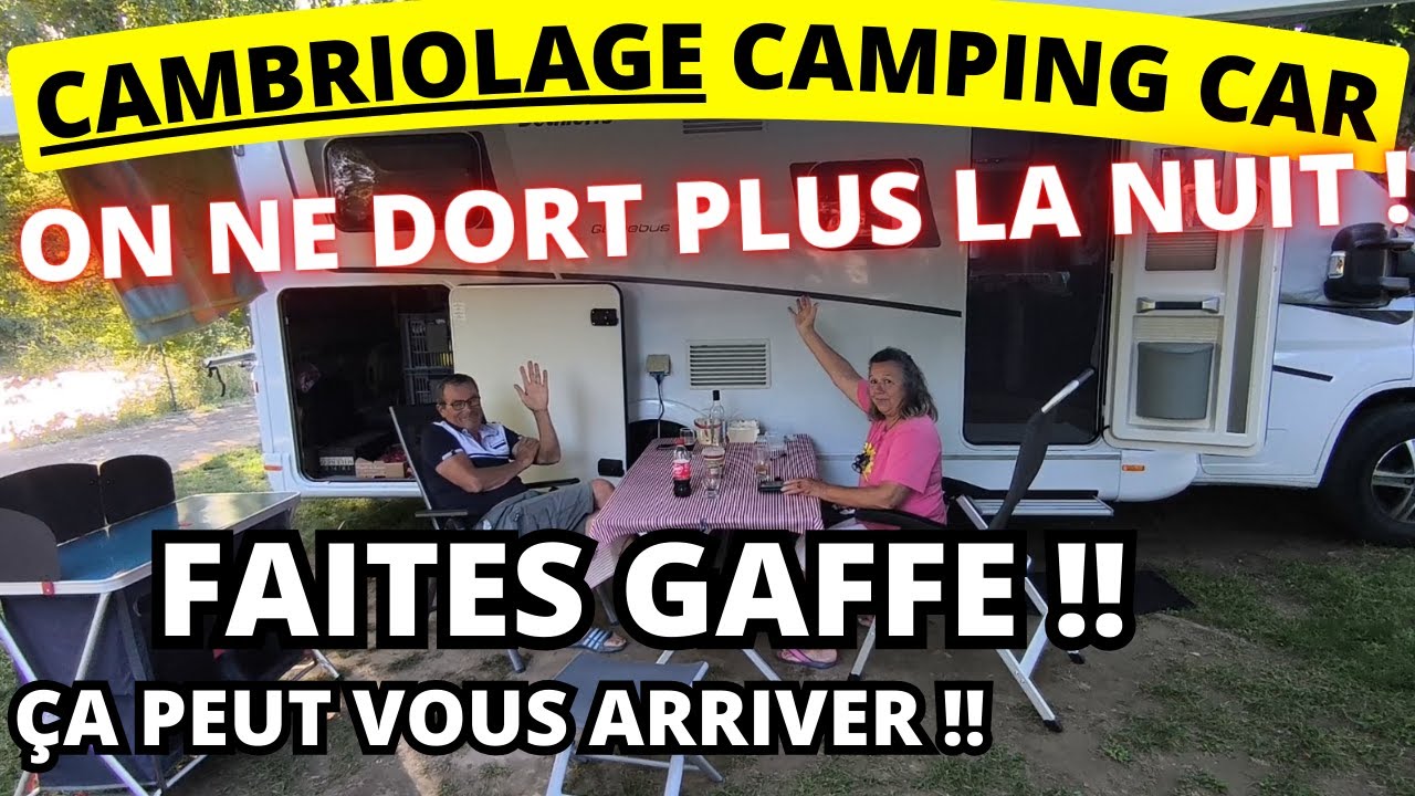 Ces RETRAITÉS sont ESCLAVE de leur camping car !! Ça nous coûte TROP CHÈRE 🤬 + Cambriolage DE NUIT 👹