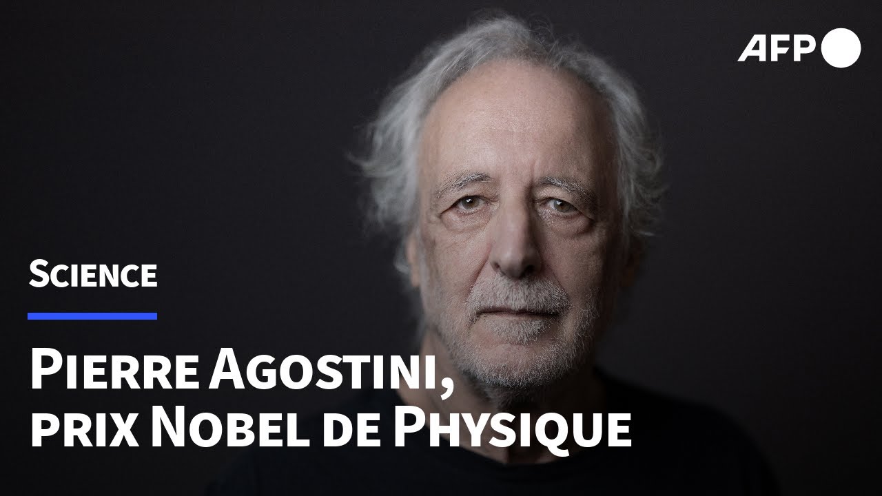 Nobel de physique: Pierre Agostini 