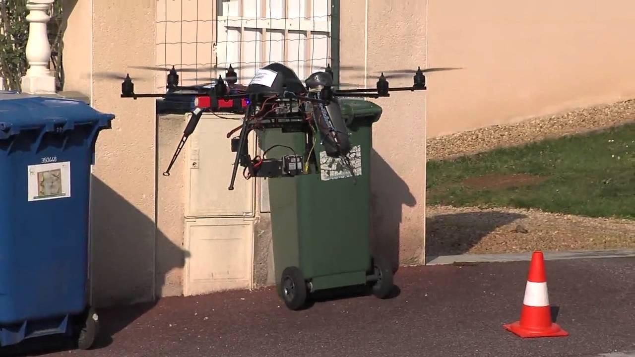 Inspection thermographique par drone