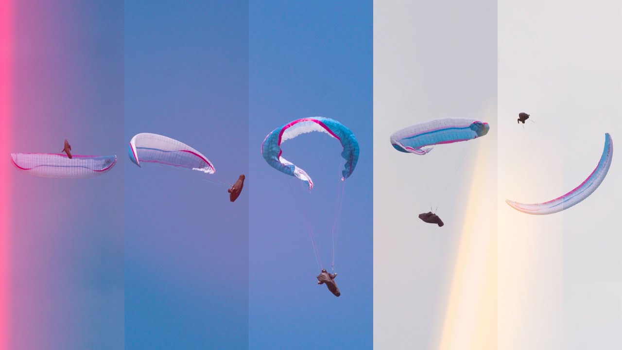STAGE SIV - AIR DESIGN VOLT 4 | DAVID EYRAUD (Décrochage, Vrille, Wing Over, 360...) | Parapente