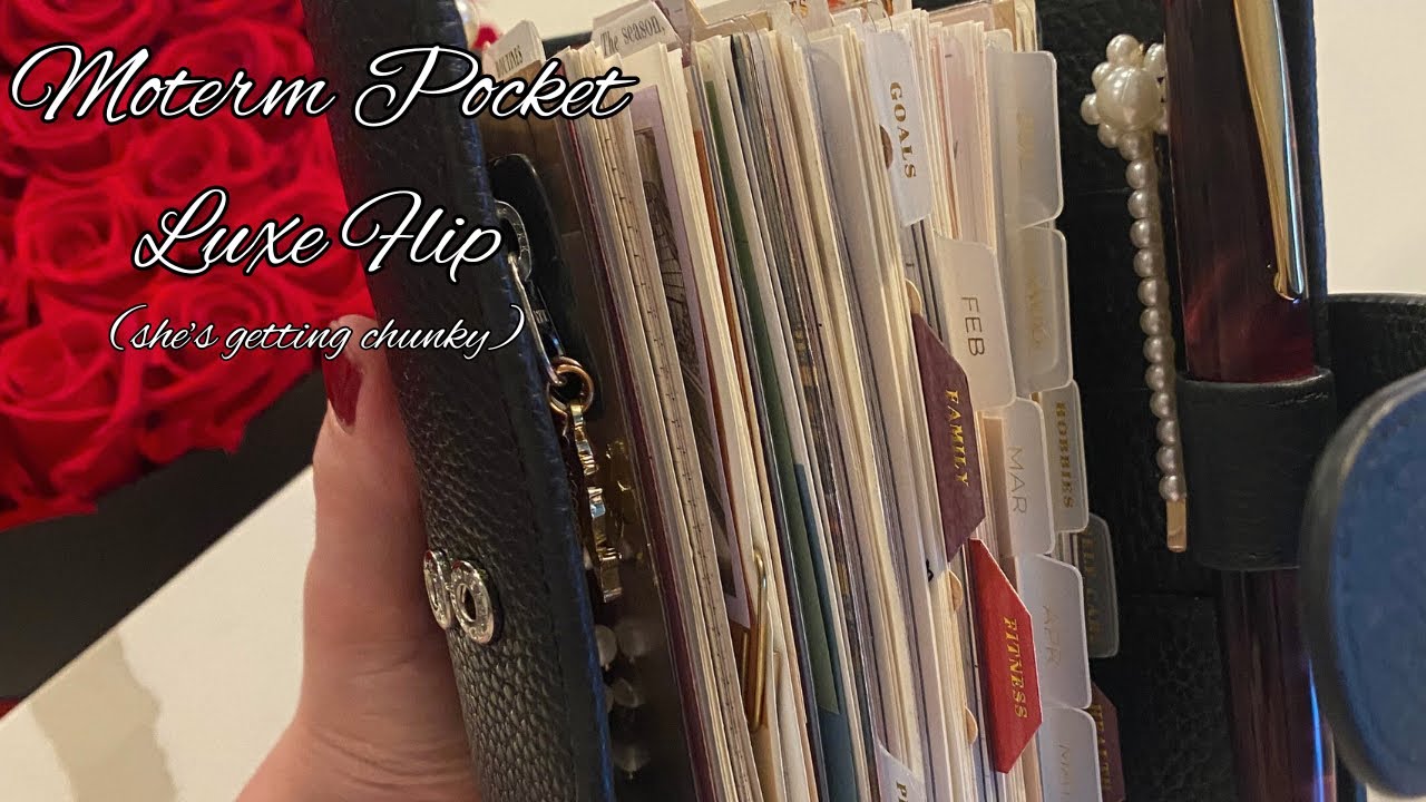 Moterm Pocket Luxe Flip✨(she’s getting chunky)🌹Alexa’s Agenda