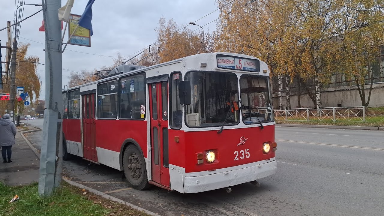ЗиУ-682В [В00] | № 235 | Маршрут м5 | г.Йошкар-Ола