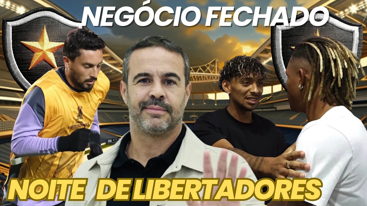 CONVOCAÇÃO GERAL! 🔥 ALEX TELLES CHAMA A TORCIDA PRO JOGO DO ANO! VEJA A ESCALAÇÃO DO BOTAFOGO!