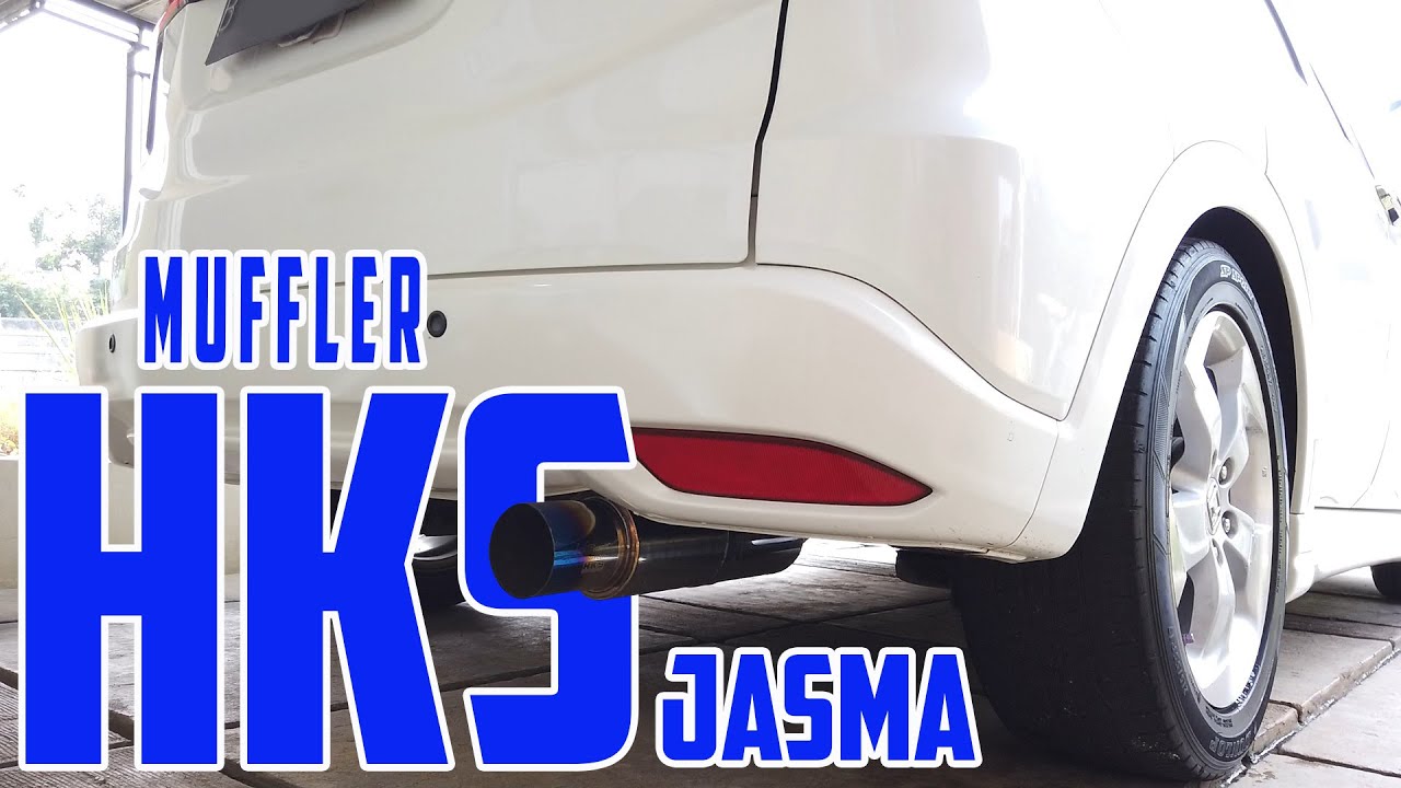 MUFFLER HKS JASMA SPESIFIKASI DAN SUARANYAAAAAA