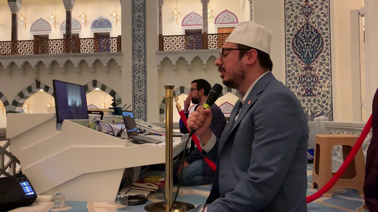 Ahmet Aybar Büyük Çamlıca Camii Haşr suresi 21-24(Huvallahullezi)