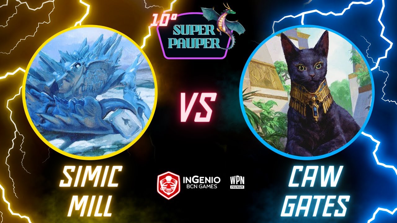 MILL (César Peña) VS CAW GATES (Mario Fiorentino) 🏆 SuperPauper Dic2023 IngenioBCN