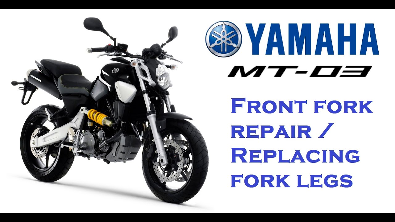 Ремонт передней вилки / обменные трубки Yamaha MT-03