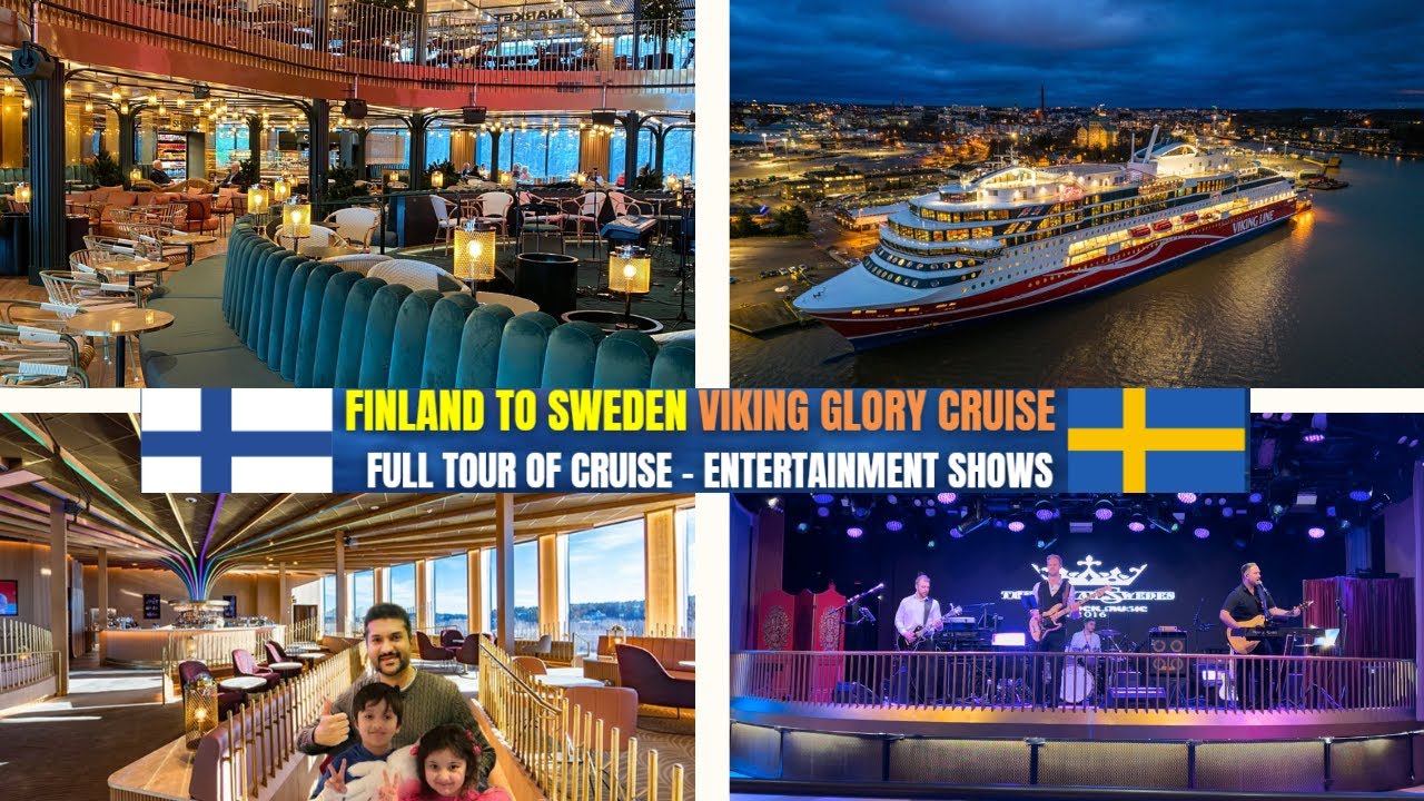 Our Cruise Travel with Viking Glory - Cruise Walking Tour & Music show