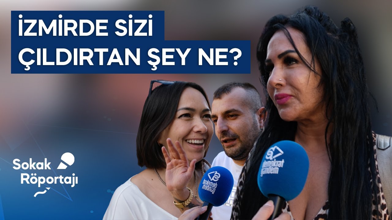 İzmir'de sizi çıldırtan şey ne? #sokakröportajları #sokakröportajı