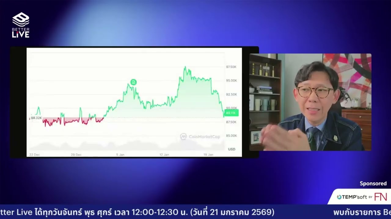 วาฬ Bitcoin เก็บของ ส่วนเม่าเทขายแพนิค หรือว่าจะเป็นสัญญาณ Breakout? #BenyiamBetterLIVE