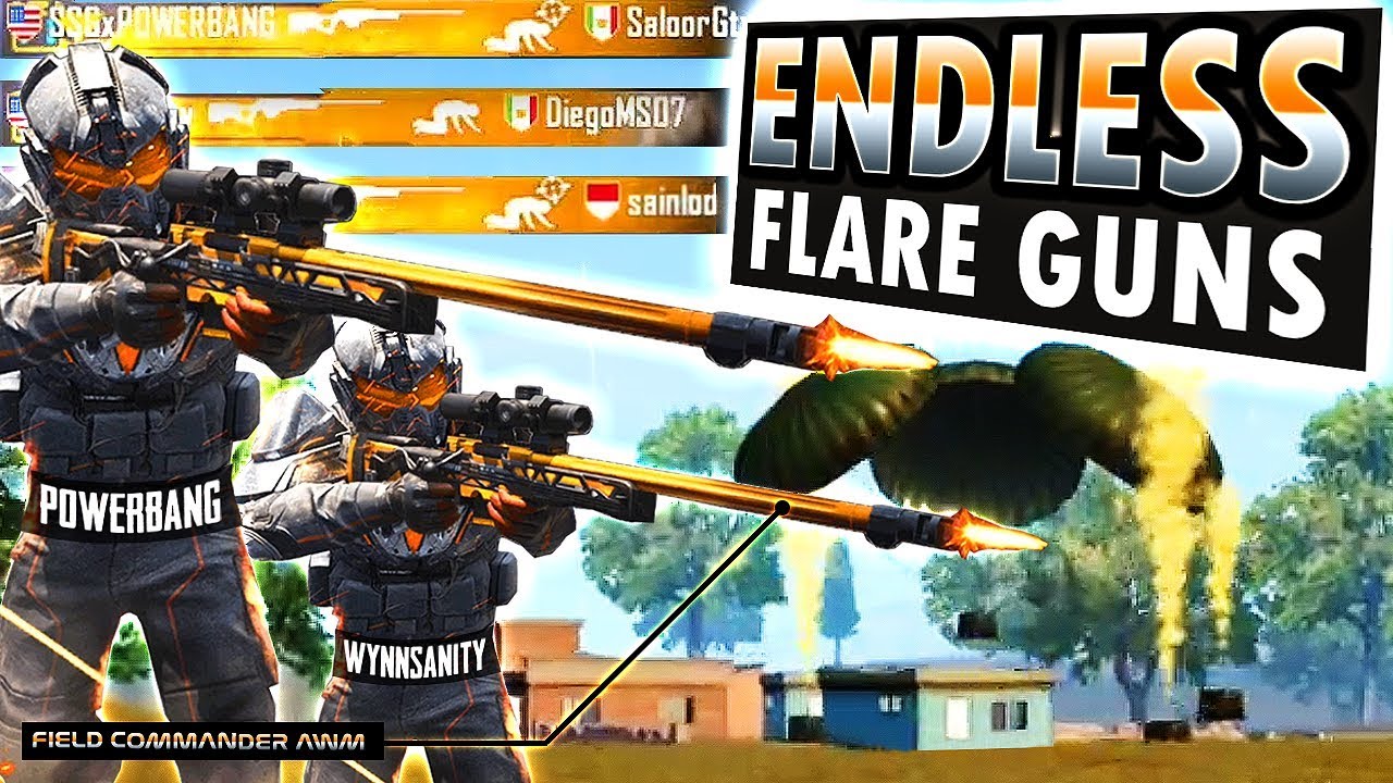 RECORD NUMBER OF FLARE GUNS - I'VE NEVER SEEN THIS MANY!