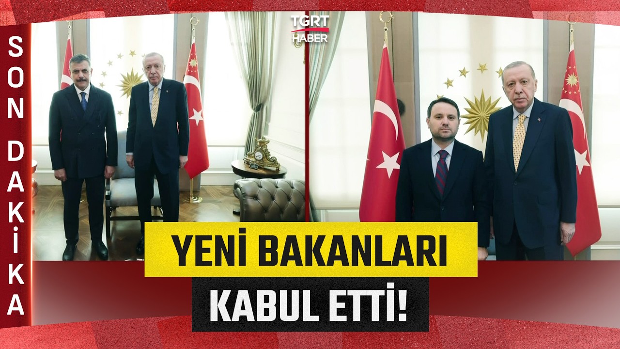 Cumhurbaşkanı Erdoğan Akın Gürlek ve Mustafa Çiftçi'yi Kabul Etti! - TGRT Haber