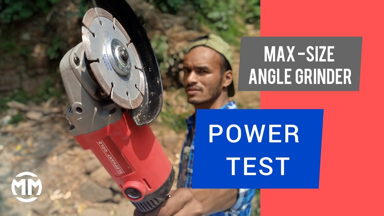 GRINDER MAX SIZE | 6 inch blade #testing #moneyworth #best for cutting wall #electrician #plumber