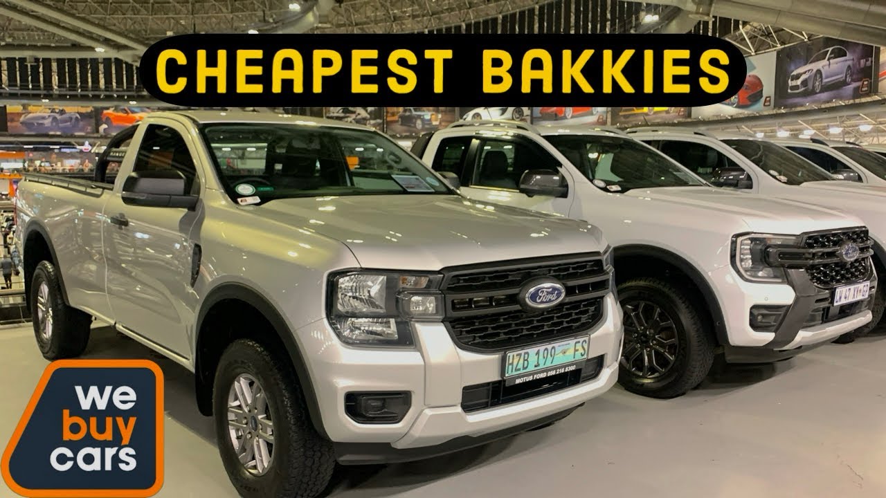 Cheapest Bakkies at webuycars South Africa