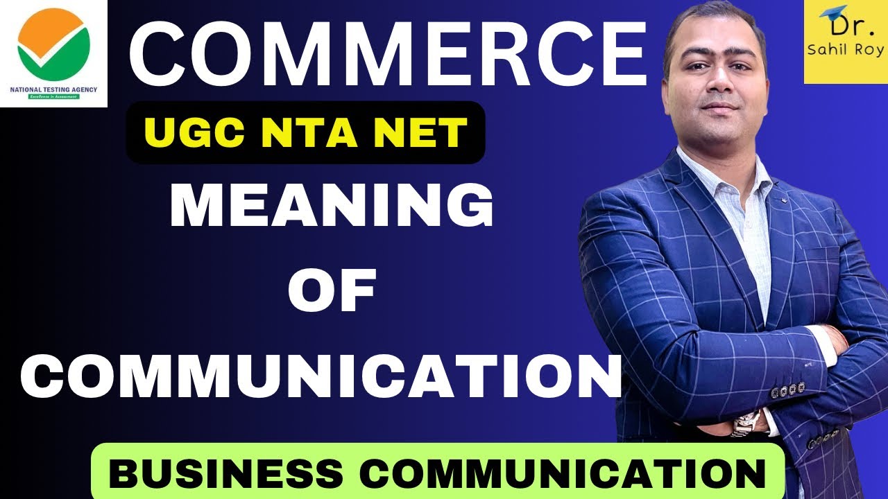 Meaning of Communication | Business Communication | Dr. Sahil Roy