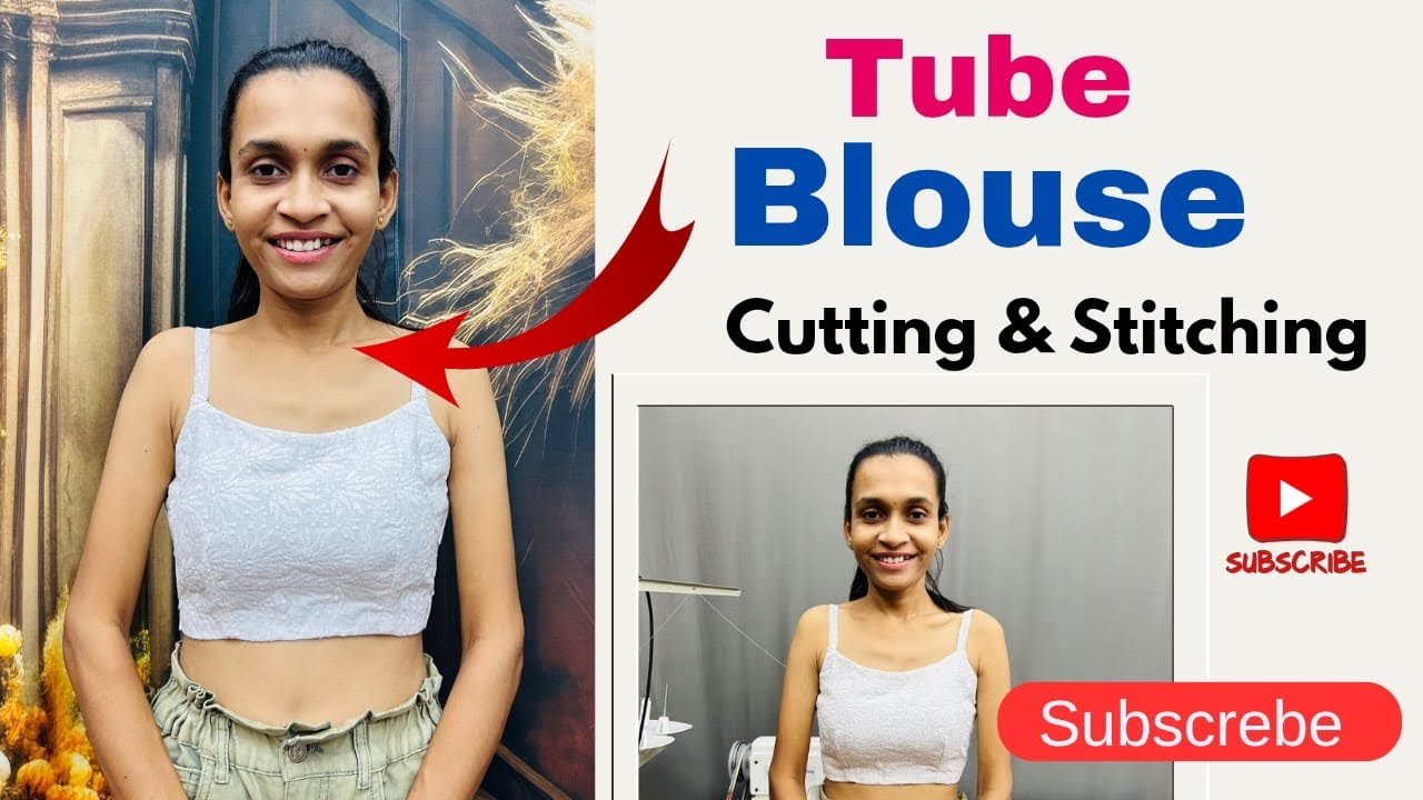 Free Free Free Tube Blouse Cutting And Stitching Full Details Video | Step By Step Guide Hindi