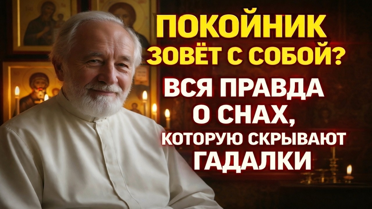 Покойник зовет с собой  Вся правда о снах, которую скрывают гадалки Ответ священника