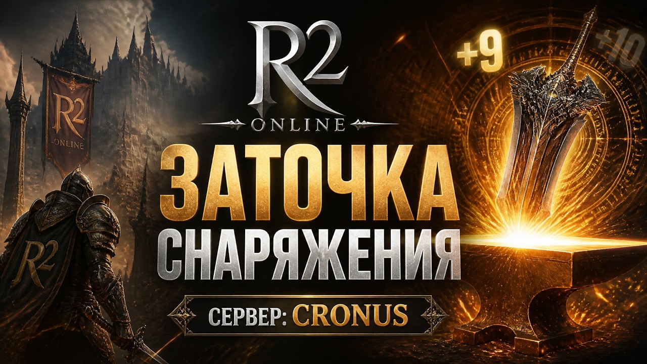 Двигаемся точимся в R2:Online сервер Cronus рмт игра