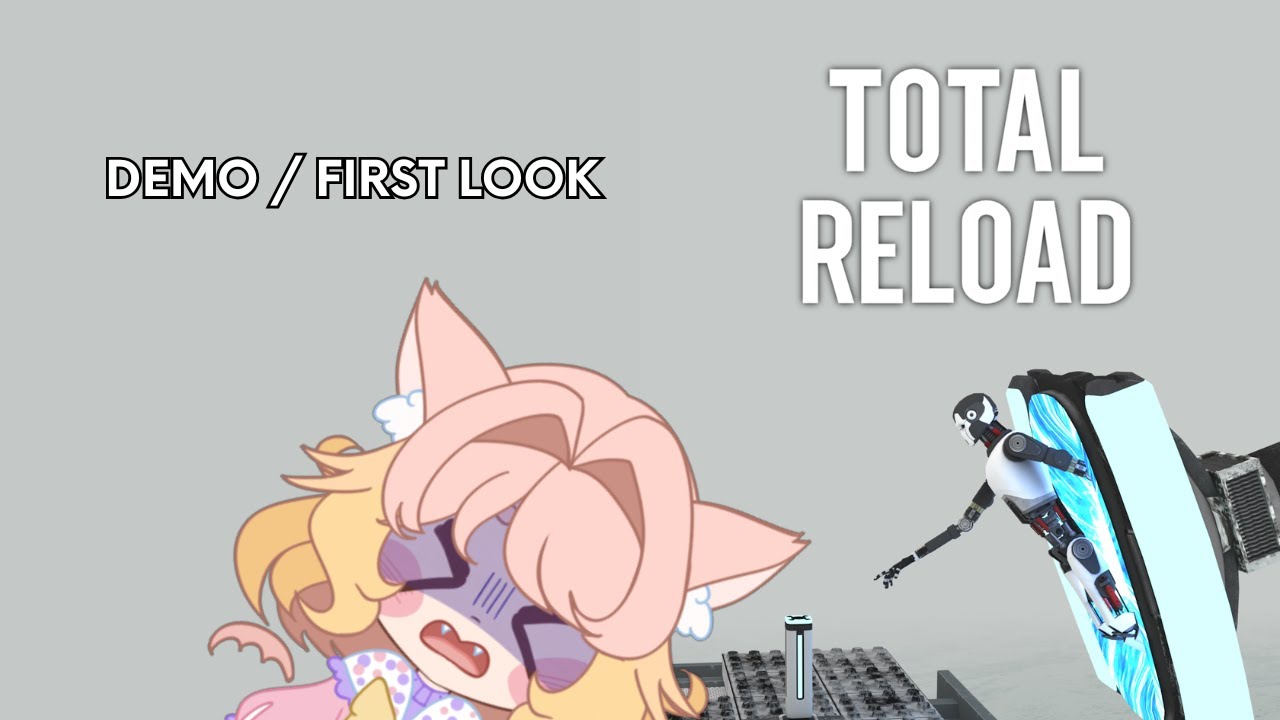 【Total Reload Demo】 Portal Inspired Spatial & Wire Puzzle Game / First Look Review