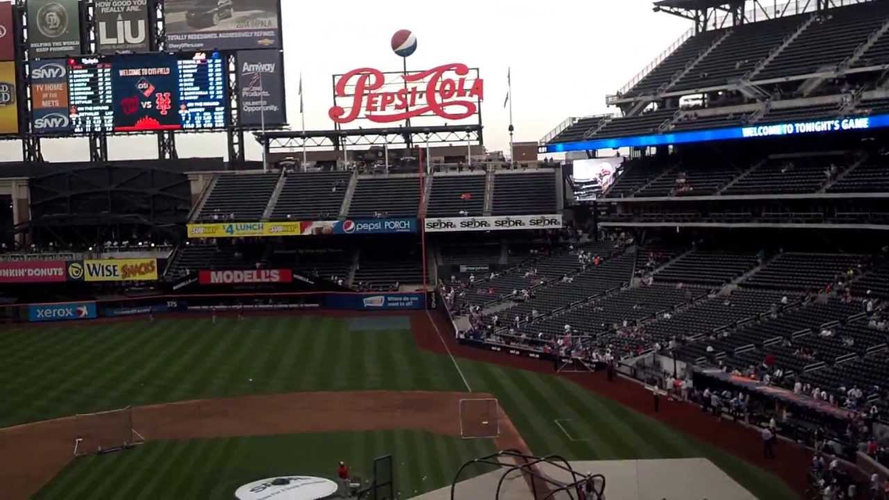 NY Mets Citi Field sec324 row1 seat12