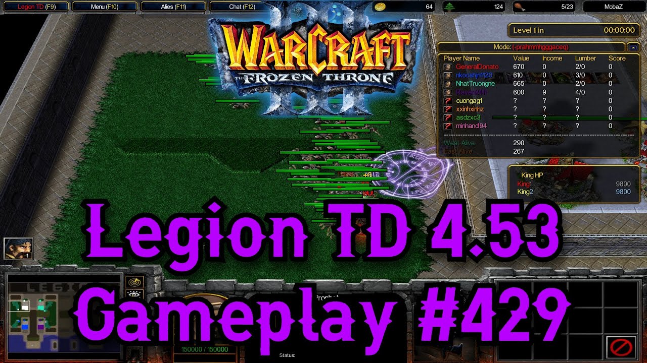 Warcraft 3 - MobaZ Legion TD 4.53 Gameplay #429