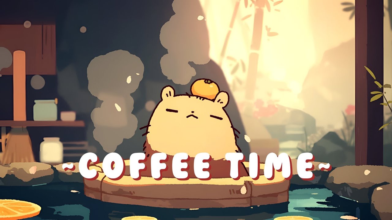 [1 Hour] Capybara Beats Radio - Study Session Music Mix ~ Calm Energy ~ 🦫 🎧 ✨