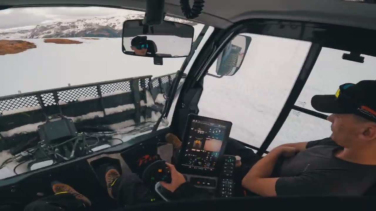Prinoth Leitwolf POV 🚜❄️ | Piste Grooming Timelapse ⏩ | Grimentz-Zinal 🏔️