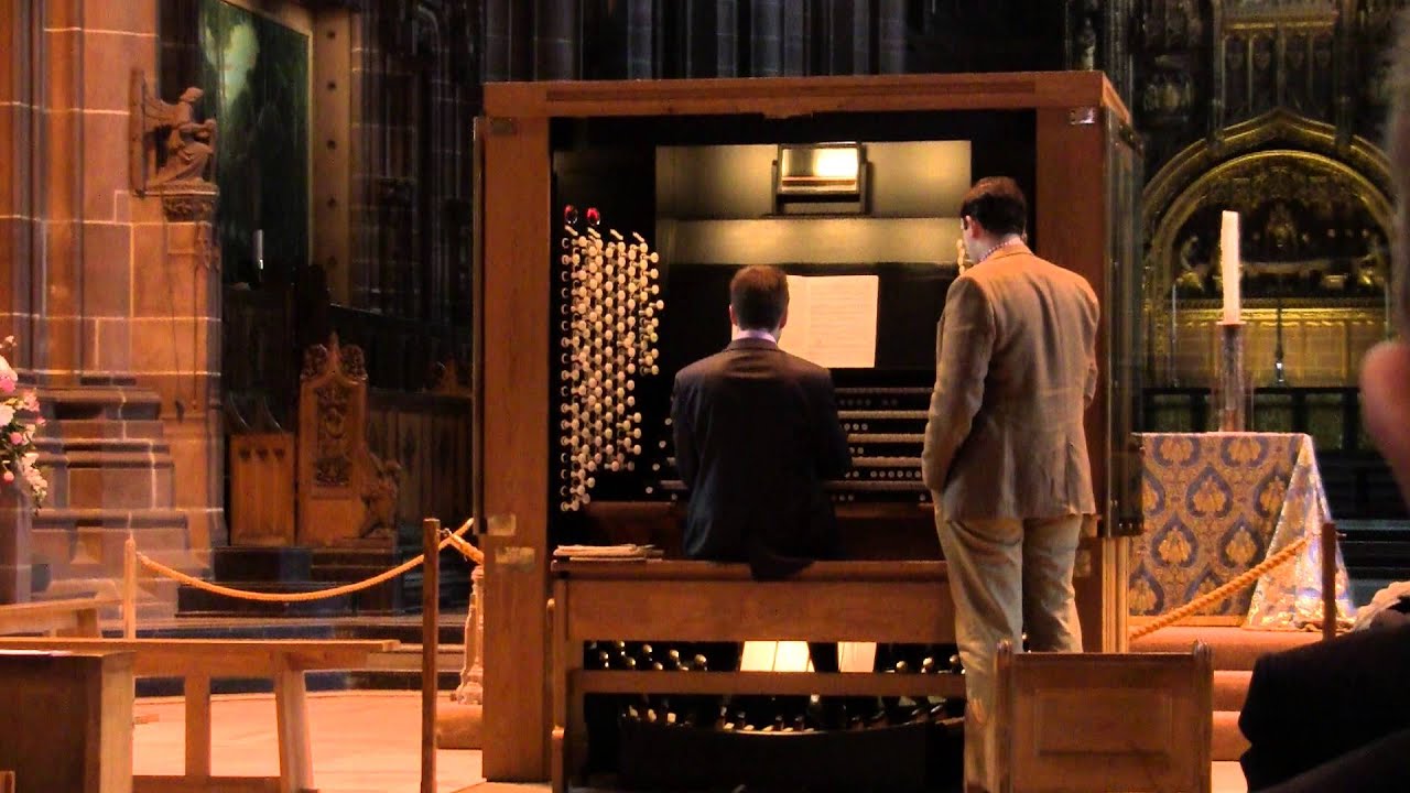 Liverpool Cathedral Organ/ Organy katedry w Liverpoolu. HD!