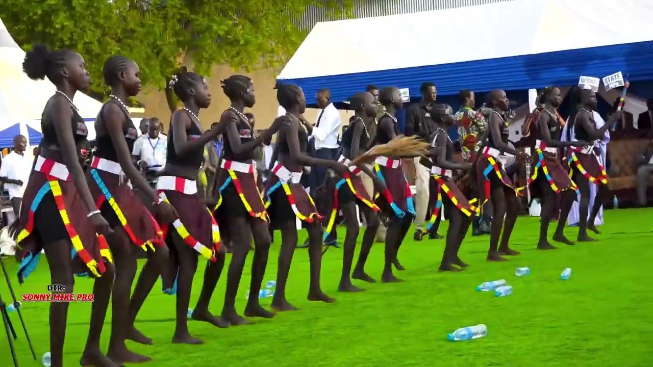 Performance of Gogrial Cultural Dance during OFFICIAL INAUGURATION CEREMONY OF THE BCYA 2025-2027 