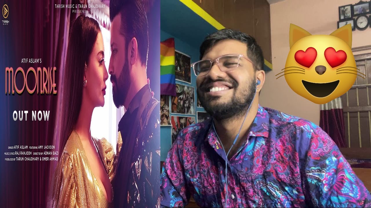 Moonrise (Official Music Video) Reaction| Atif Aslam ft. Amy Jackson | Raj Ranjodh | Tarish Music