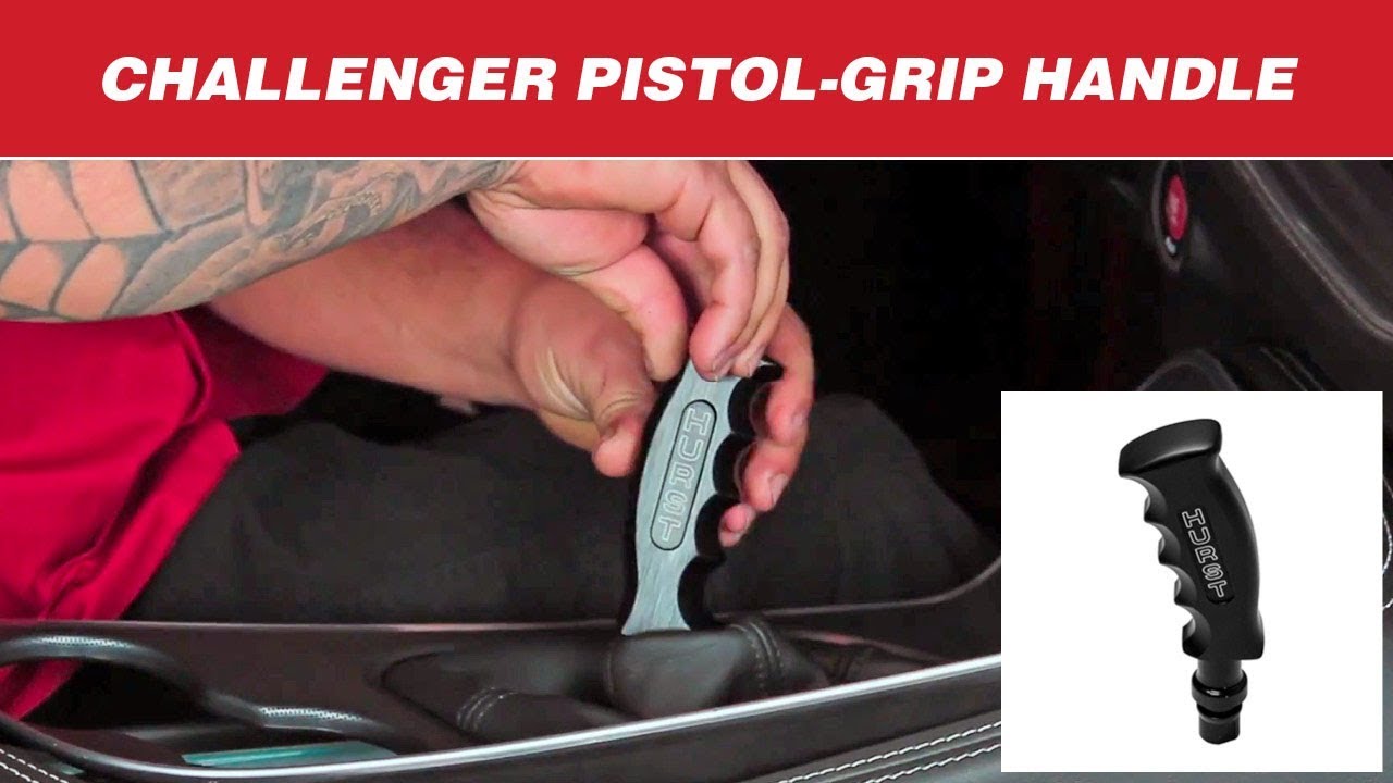 2015-19 Dodge Challenger - Billet/Plus Pistol Grip Manual Shift Handle 1531001