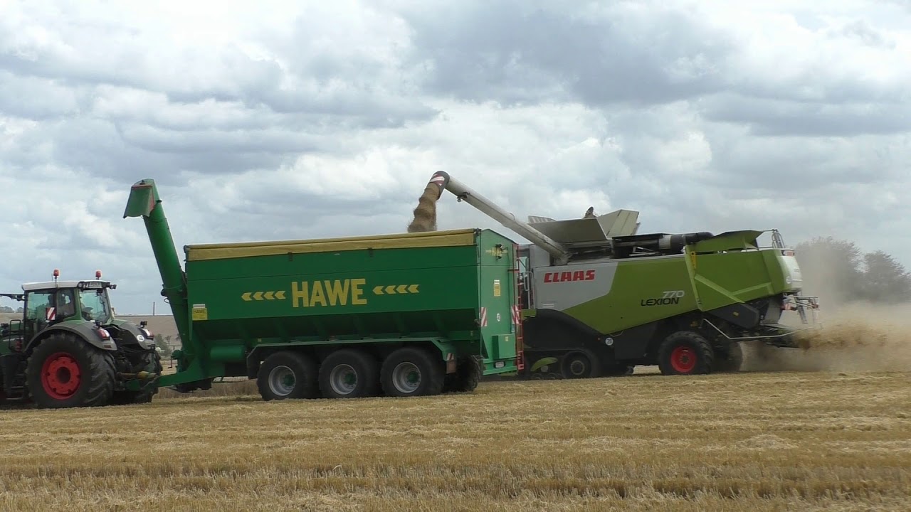 Hightech CLAAS LEXION 770 TT TERRA TRAC APS HYBRID mit 12 Meter SCH M