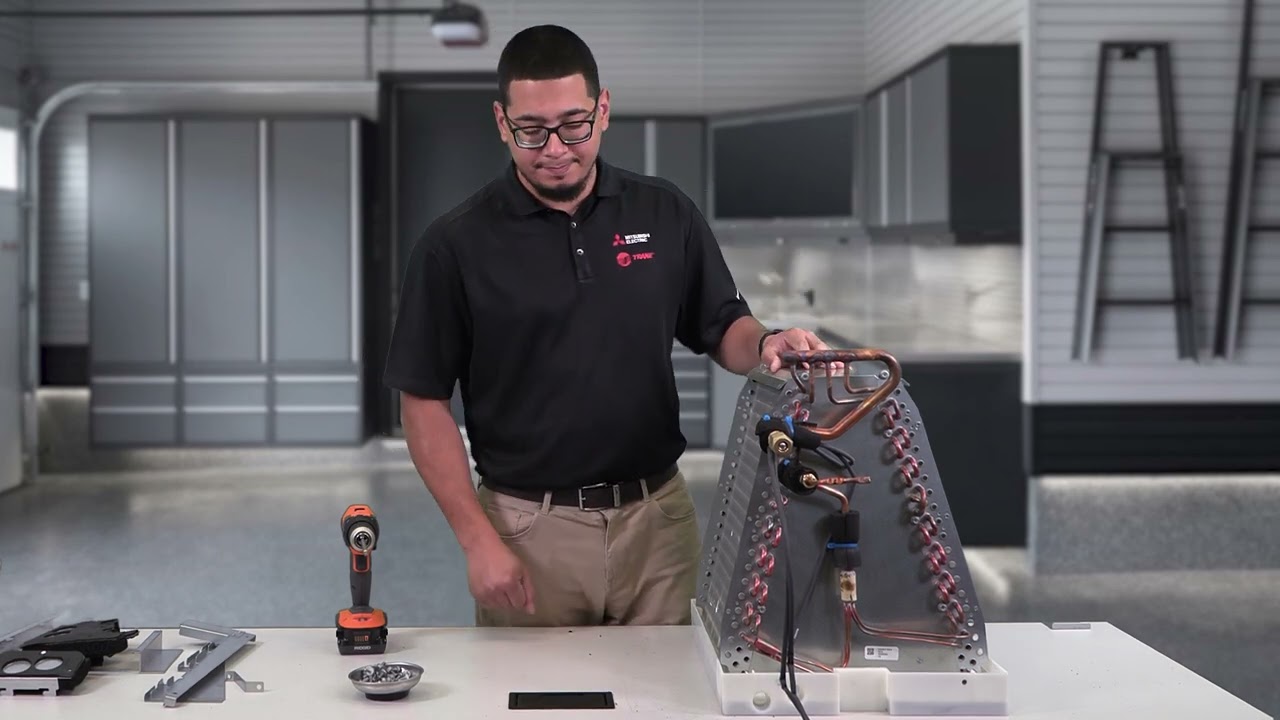 IntelliHeat Dual Fuel A-Coil Horizontal Setup